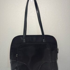 Elegant Black Women's Laptop Tote